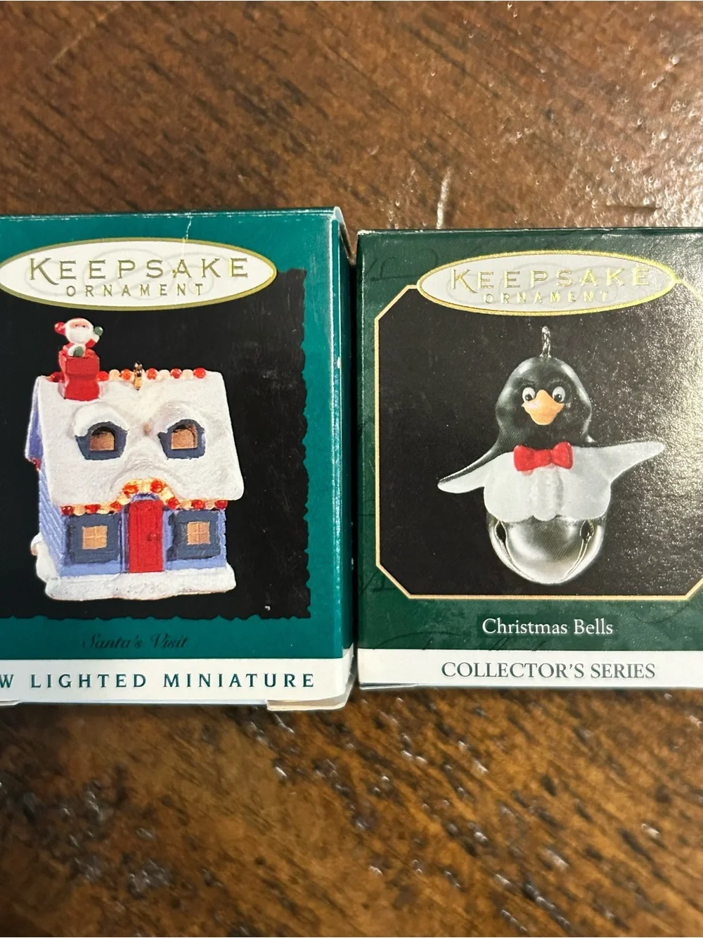 Hallmark Miniature Ornaments, Set of 5 Assorted Lot. Exc Condition
